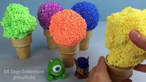 Foam Clay Ice Cream Surprise Squishy Toys Batman Paw Patrol Captain America Fun for Kids