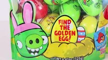 Angry Birds Surprise Eggs Easter Eggs Hunt Angry Birds Plastic Eggs Easter Candy Toys DisneyCarToys