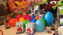 Surprise Eggs ANGRY BIRDS Яйца С Сюрпризом EPIC SURPRISE EGG! как Kinder Surprise Egg ,Chupa Chups!