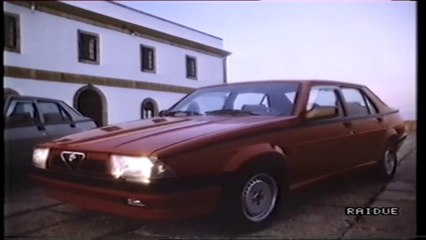 alfa romeo 75 spot (1989)