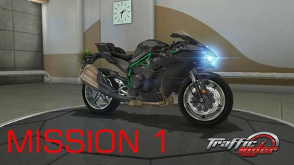 Traffic Rider || Mission 1 || Kawasaki H2R