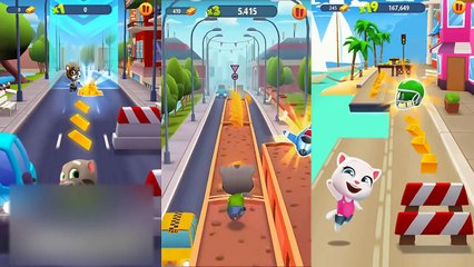 Talking Tom Gold Run - Talking Tom full Game Episode 1 - Kid Friendly Gameplay