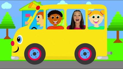 The Wheels on the Bus - Nursery Rhymes for Children, Kids and Toddlers