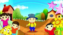 Head Shoulders Knees and Toes (HD) - Nursery Rhymes | Popular Kids Songs | Shemaroo Kids