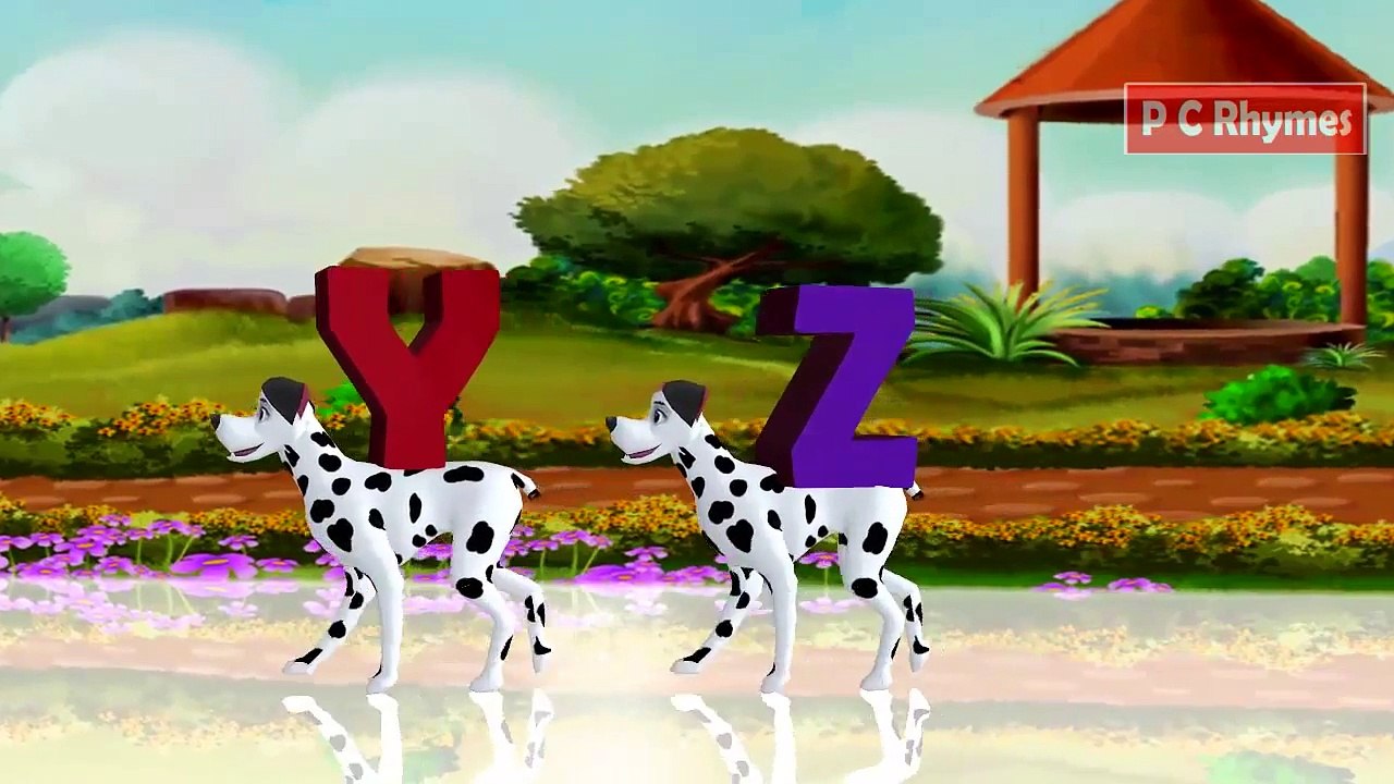 ABC Song for Kids & Toddlers|Dog Song|Cartoon Rhyme|Baby Rhyme.