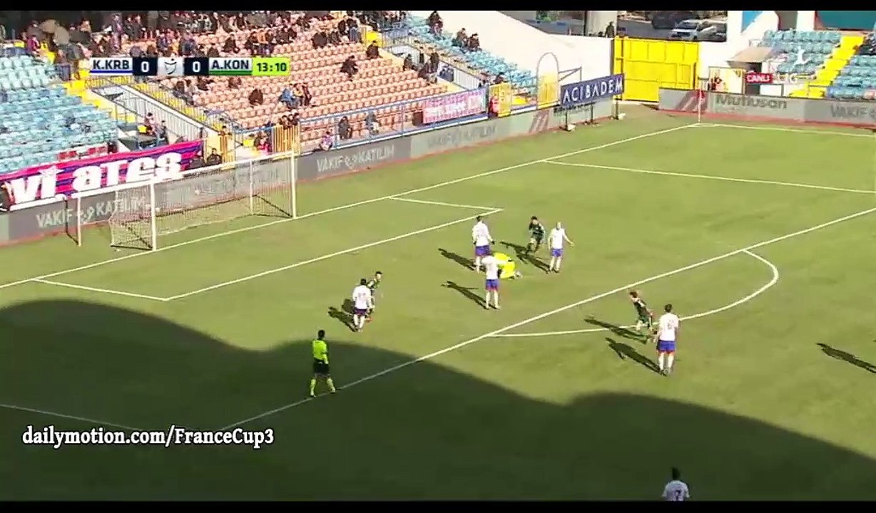 Riad Bajic Goal HD - Kardemir Karabuk 0-1 Konyaspor - 18.12.2016