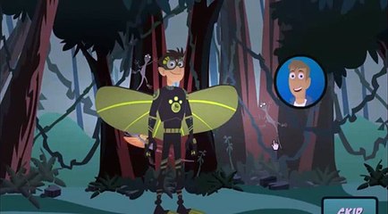 Wild Kratts Draco Lizard Glide Cartoon Animation PBS Kids Game Play Walkthrough