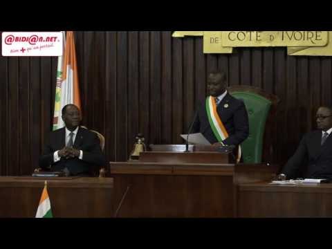 Ouverture de la 2e session de l`Assemblée nationale: l`intervention de Guillaume Soro