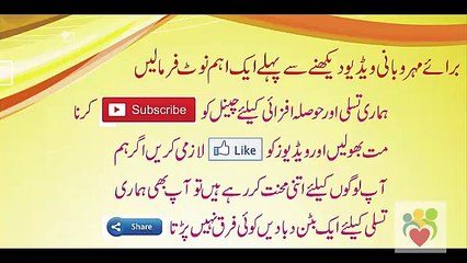 Benefits of Drinking Water (Hot Water) Urdu _ Hindi Video