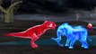 Gummy Elephant Attack Gummy Dinosaur Fight Epic Battle | Elephant Vs Crazy Dinosaurs Short Movie 3D