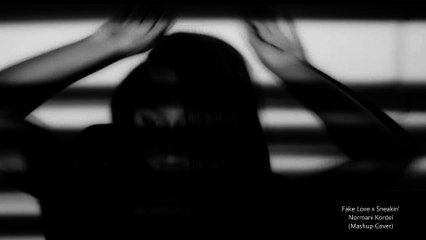 Drake - Fake Love x Sneakin' (Normani Kordei Mashup Cover) Lyrics Video