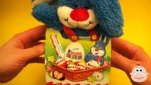 Kinder Surprise Eggs New Easter Plush Bunny Mix Toys Opening Unwrapping & Unboxing
