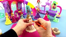 Disneys Princess Elsa | Play Doh Princess Doll Toy Play Series | Make Your Own Play Doh Dress