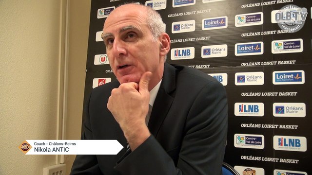 J13 Pro A vs Châlons-Reims - Réaction de Nikola Antic