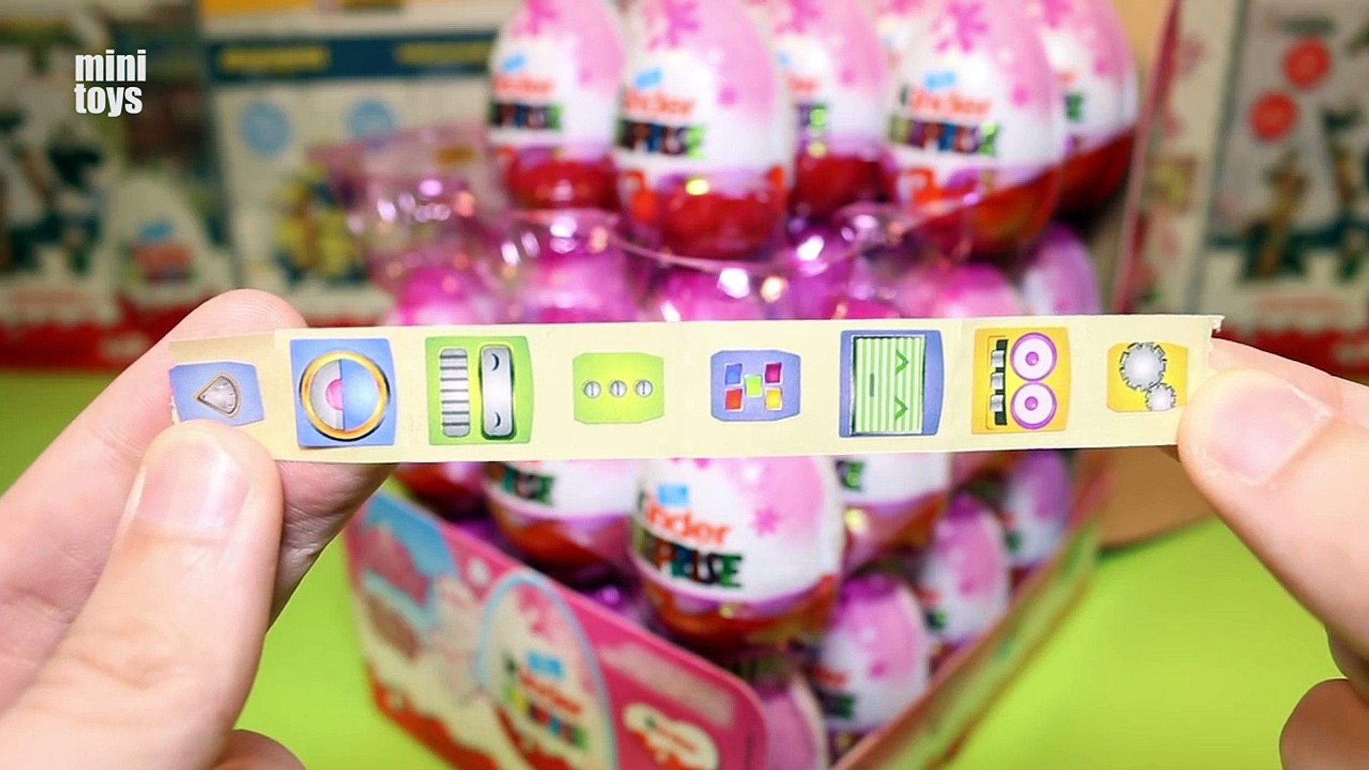 ⁣36 Kinder Surprise Eggs Disney Princess Palace Pets Collection 2016 Toys for Girls