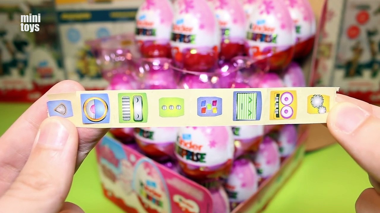 36 Kinder Surprise Eggs Disney Princess Palace Pets Collection 2016 Toys for Girls