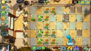Plants vs. Zombies 2- It's About Time - Gameplay Walkthrough #7 - Ancient Egypt Day 6