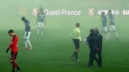 17/12/16 : SRFC-SCB : coup d'envoi Bernard Gouédo