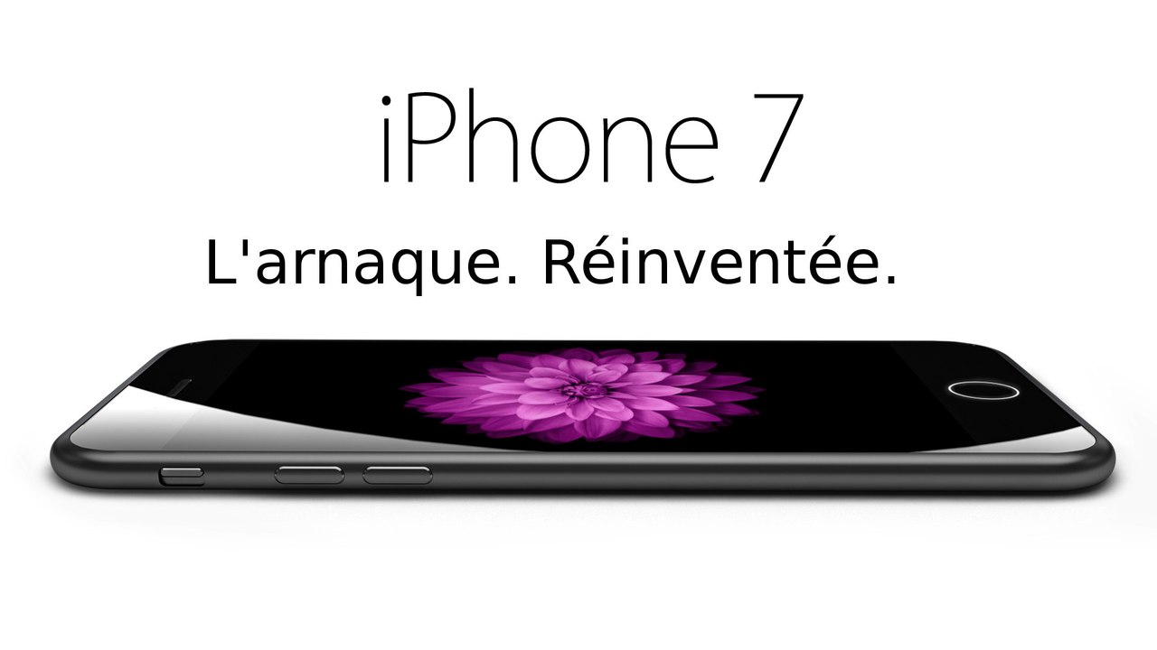 PARODIE APPLE iPHONE 7 [FR]