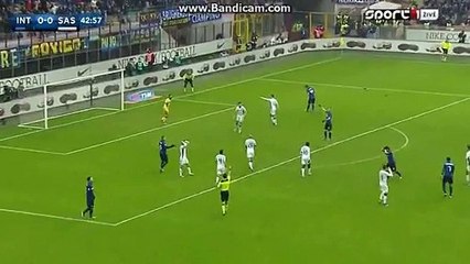Felipe Melo Power Shoot Sassuolo 0 - 0 Inter 18-12-2016