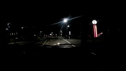 Trajet de nuit sous VW Passat 32B