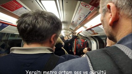 Yeraltı metro ortam ses ve gürültü