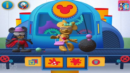 Mickey Mouse Clubhouse - Full Episodes of Clay Maker/Squish Game (Kids Disney Jr. App) - Walkthrough