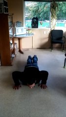 Behind clapping push ups 18