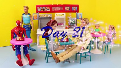 Barbie Birthday Month Surprise Daily Presents with Disney Frozen Elsa in Advent Calendar Day 21