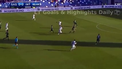 Antonio Candreva Goal Sassuolo 0-1 Inter 18 Dec 2016