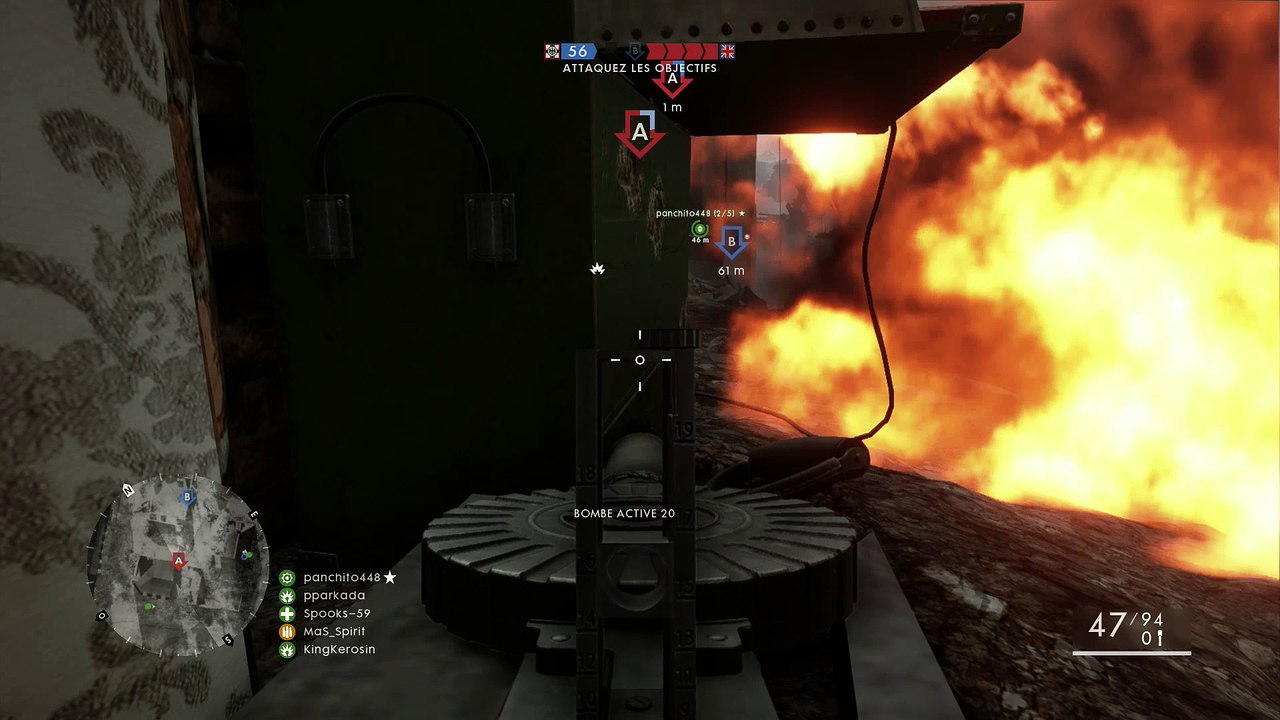 Ruée avec la Lewis - Battlefield 1- HD FR