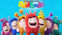 Oddbods Coloring Pages Speed Coloring Activity for Children, Newt Slick Bubbles Zee Pogo Jeff