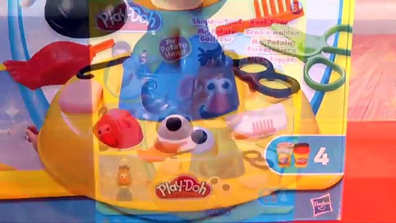 Mr Potato Head Makeover Play Doh Surprise Hairstyle ♥ Mr Patate Coiffure Surprise Play Doh