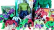 Hulk toys collection, red hulk vs blue hulk, gray hulk, Reb hulk mashers, superhero marvel #SE4K