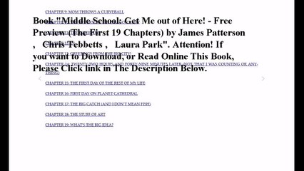 Download Middle School: Get Me out of Here! - Free Preview (The First 19 Chapters) ebook PDF