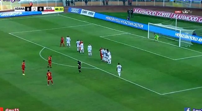 Deniz Turuc Super Free Kick Goal HD Adanaspor AS	0-1	Kayserispor 18.12.2016