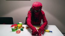Spiderman oyun hamuru videosu | Damdam Tv Bi Çocuk Kanalı