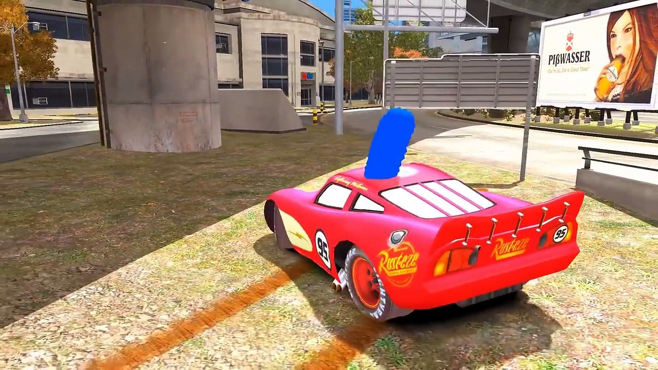 5 Flash McQueen,Tortues Ninja, Dinoco Disney Cars 2 Pixar Marge Simpson | Dessin animé en francais