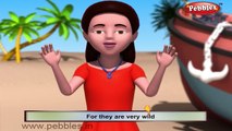 Whale Nursery Rhyme | Animal Rhymes | Nursery Rhymes With Lyrics | Nursery Rhymes 3D Animation
