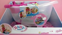 Baby Born interactief badje unboxing (nederlands) - Zapf Creation – babybadje speelgoed