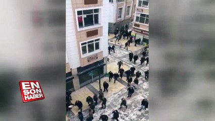 HDP binasına girmek isteyenleri polis engelleyemedi | En Son Haber