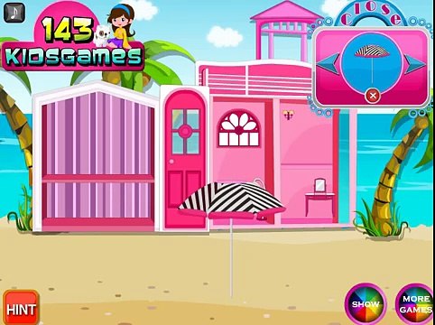 Barbie Doll House - Beach Doll House Episode