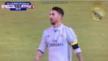 Big scandal. Sergio Ramos gets away with not receiving a second yellow card in FIFA Club Cup final