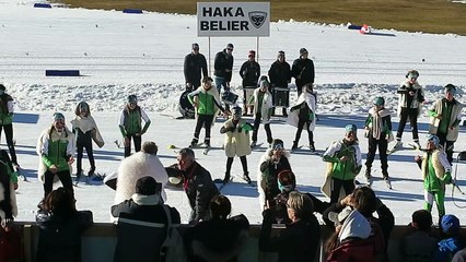 La Clusaz : le Haka Bélier de la Coupe du monde de ski de fond