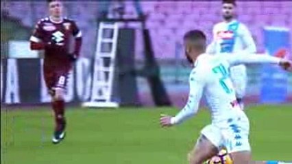 Napoli vs Torino 1-0  Mertens Goal  18-12-2016