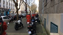 Les motards de Noël défilent malgré l'interdiction