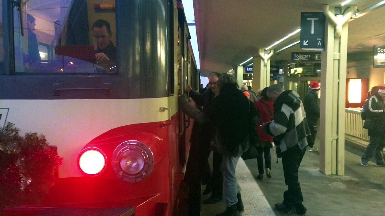 Départ de l'autorail caravelle d'Epinal