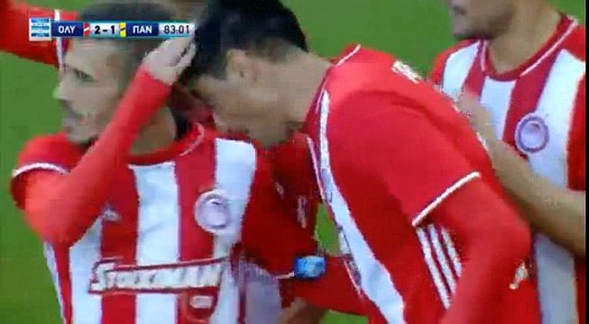 Oscar Cardozo Goal HD - Olympiacos 2 - 1 Panetolikos 18.12.2016