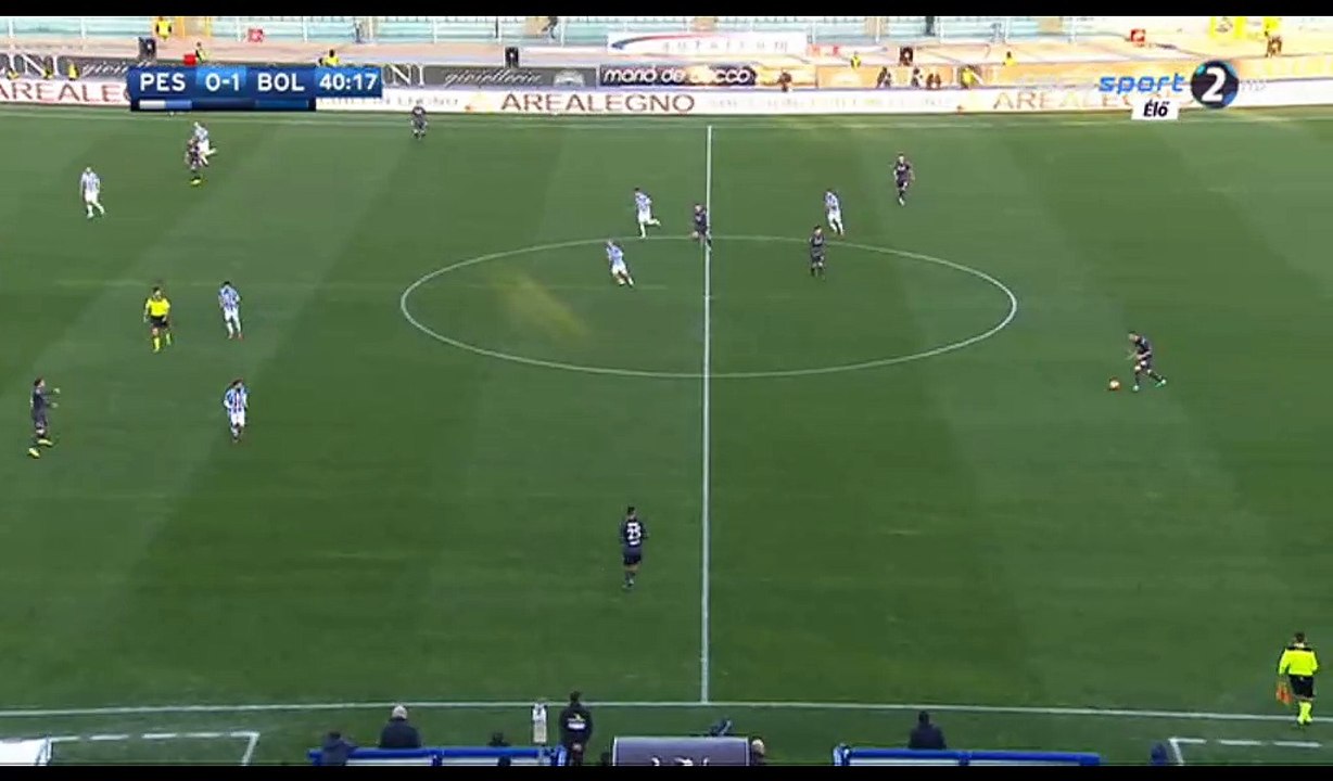 Blerim Dzemaili Goal HD - Pescara 0-2 Bologna - 18.12.2016
