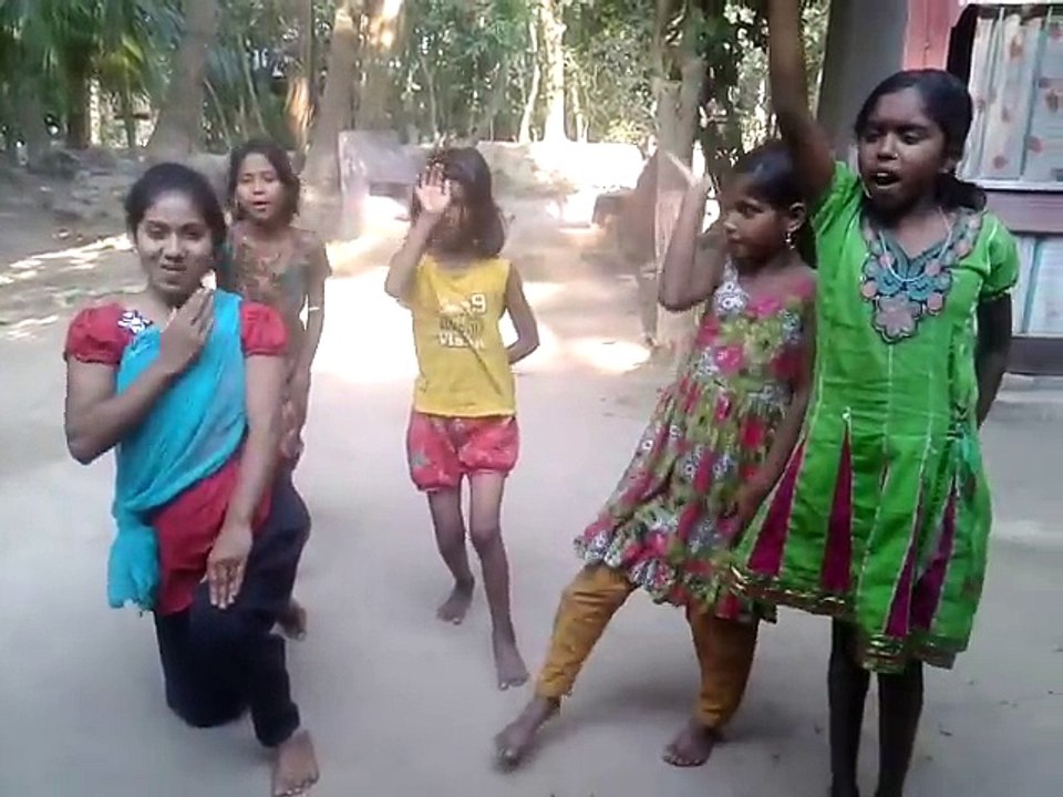 Village girls dance